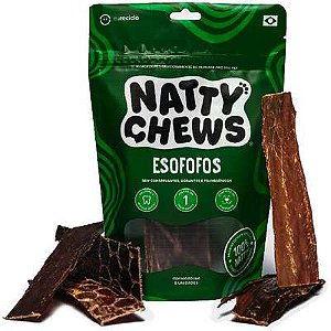 Esofofos Natty Chews - 5 Un Esofago Bovino Petisco Natural