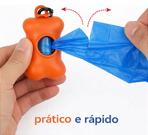 Blister Cata Caca - porta sacolas para recolher as fezes