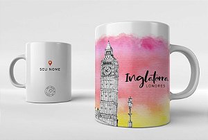 Caneca Londres Inglaterra Big ben - Lojinha Não Deixe de Ir