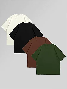 Kit 4 peças - Oversized