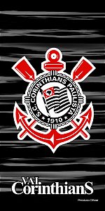 Toalha Corinthians Aveludada Bouton