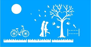 SRA-614 CASAL E BICICLETA - 34X17