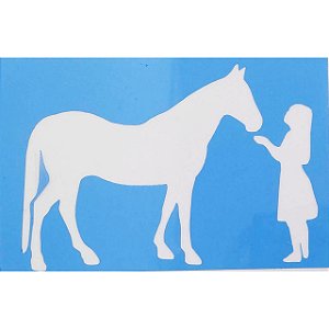 SRA-637 CAVALO E MENINA