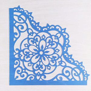 SRA-648 RENDA ARABESCO FLOR CANTO 19X20