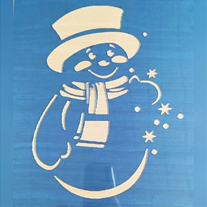 SRA-668 BONECO DE NEVE - 22X27