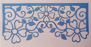 SRA-785 - ESTAMPA DE FLORES - 12x12