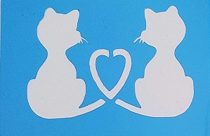 SRA-820 - GATOS E CORAÇÃO - 13x17