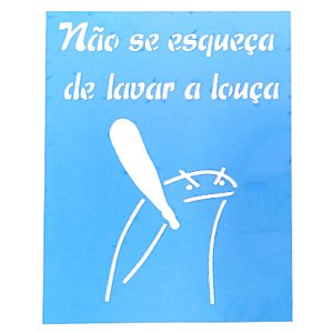 SRA-856 FLORK FRASE LOUÇA - 16X20