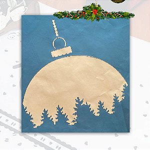 SRA-996 - PAISAGEM COM ENFEITE DE NATAL - 30x40