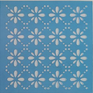 SRA-1068 - ESTAMPARIA FLORZINHAS - 17x16