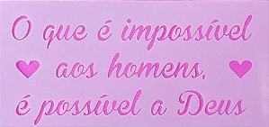 SRA-1126 - FRASE O QUE IMPOSSIVEL
