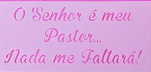 SRA-1128 - FRASE O SENHOR É O MEU PASTOR