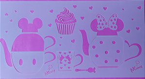SRA-1166 - PROJETO BULE MICKEY E MINNIE - 38.5x20