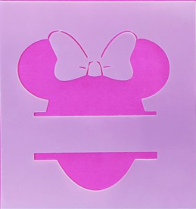 SRA-1172 - MINNIE PARA PERSONALIZAÇÃO - COM ESPAÇO PARA NOMES