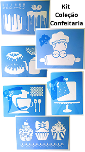 SRA-1203 KIT COLEÇÃO CONFEITARIA - 6 MODELOS