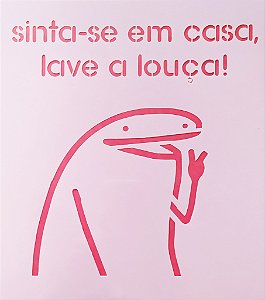 SRA-1236 FRASE FLORK SINTA-SE EM CASA 20X22