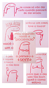 SRA-1239 KIT 6 MODELOS FRASES FLORK