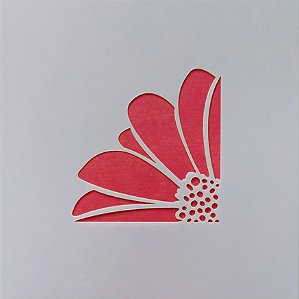 SRA-1266 STENCIL PARA BISCOITO METADE MARGARIDA