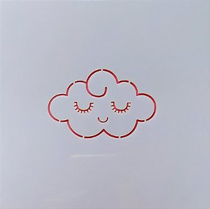 SRA-1267 STENCIL PARA BISCOITO NUVEM