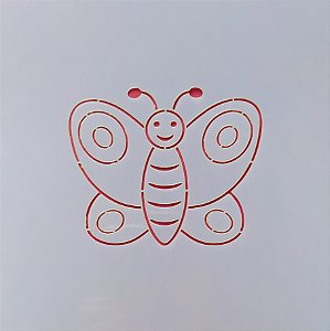 SRA-1270 STENCIL PARA BISCOITO BORBOLETA