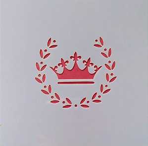 SRA-1279 STENCIL PARA BISCOITO COROA