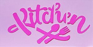 SRA-1387 - FRASE PARA TAPETES - KITCHEN