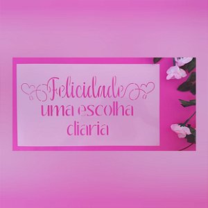 SRA-1421 - FRASE FELICIDADE