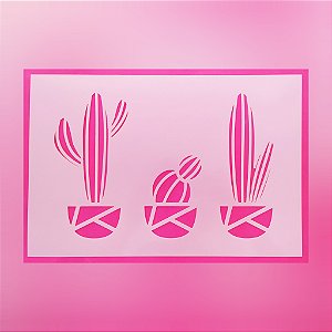 SRA-1451 ESTAMPA CACTOS - 30X20