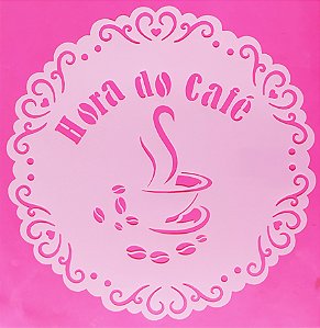 SRA-1523 - JOGO AMERICANO REDONDO HORA DO CAFE
