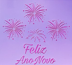 SRA-1527 - FOGOS ARTIFICIOS - FELIZ ANO NOVO - CAMISETAS