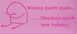 SRA-1550 - FLORK FRASE BOLETOS