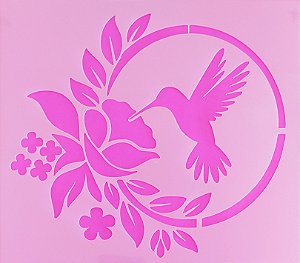 SRA-1648 - BEIJA FLOR COM MOLDURA