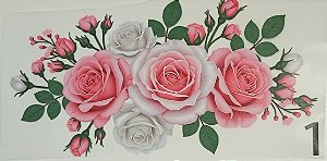 ADR-105 - ROSAS PARA TOALHAS - ADESIVO DTF