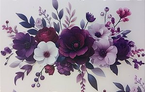 ADR-148 - ROSA SILVESTRE LILAS - ADESIVO DTF