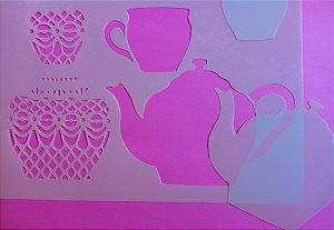 SRA-1752 - BULE SOBREPOSIÇÃO COM DETALHES DE RENDA