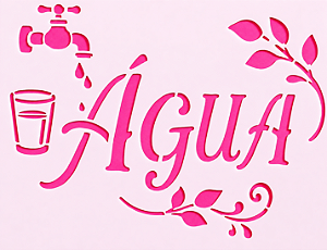 SRA-1846 - PALAVRA AGUA - COZINHA