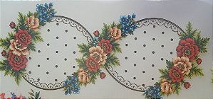 ADR-327 - ROSAS COM MOLDURA PARA CAMINHO D MESA