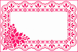 SRA-1881 - JOGO AMERICANO FLOR NATAL E ROSA - COLECAO NATAL 2026