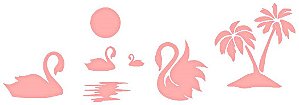 SRA-212  PAISAGEM CISNES 24X8