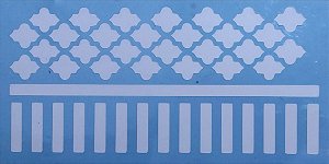 SRA-351 ESTAMPA PAPEL DE PAREDE FORMAS 14X28