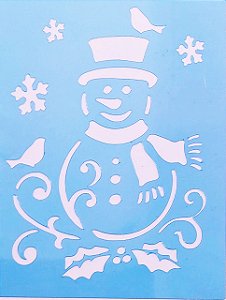 SRA-455 BONECO DE NEVE 14X16