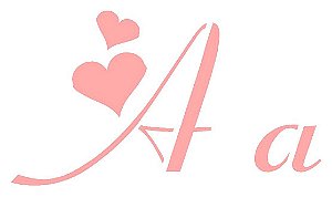 SRA-573 ALFABETO 26 LETRAS - FONTE FIOLEX GIRLS