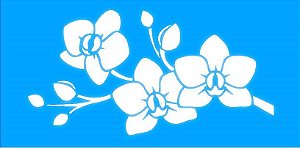 SRA-593 ORQUIDEA PHALAENOPSIS PARA TOALHA 26X13
