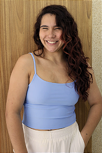 Regata Básica Azul Bebê