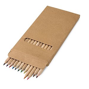 Lapis de Cor com 12 unidades (Ecológico)