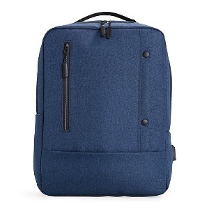 Mochila Nylon USB 22L para Notebook Personalizada