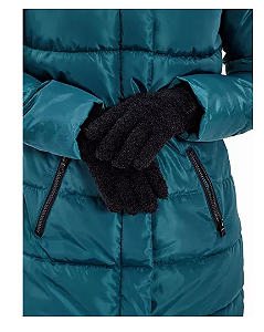 Luva Felpuda De Pelinho Inverno Punho Elástico Tamanho Único