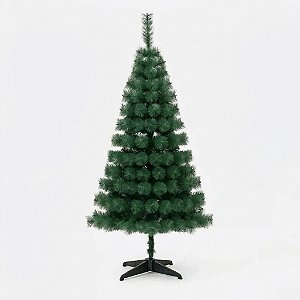 Árvore De Natal Pinheiro De Mesa Luxo 90 Cm Verde 73 Galhos A0209E