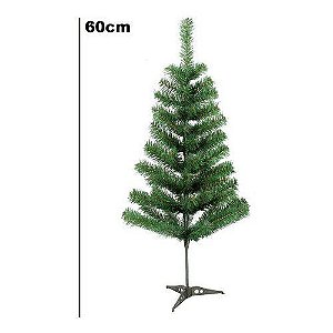 Árvore De Natal Pinheiro Verde Canadense 60cm A0010
