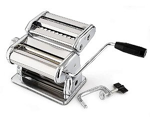 Máquina Manual Para Macarrão Massas Espaguete Fettuccine Em Aço Inox Hauskraft